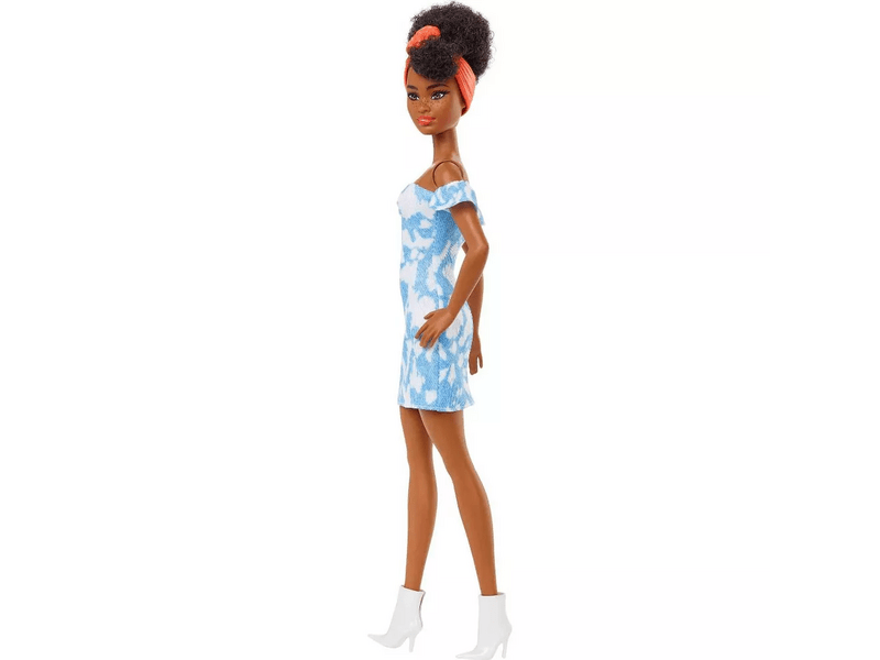 Barbie Fashionistas: Afroamerikai baba kék ruhában (HBV17)