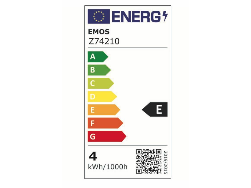 EMOS LED izzó filament gyertya E14 4W WW (Z74210)