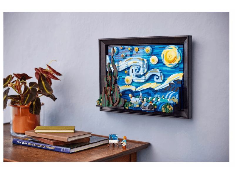 LEGO Ideas Vincent van Gogh-Csillagos éj