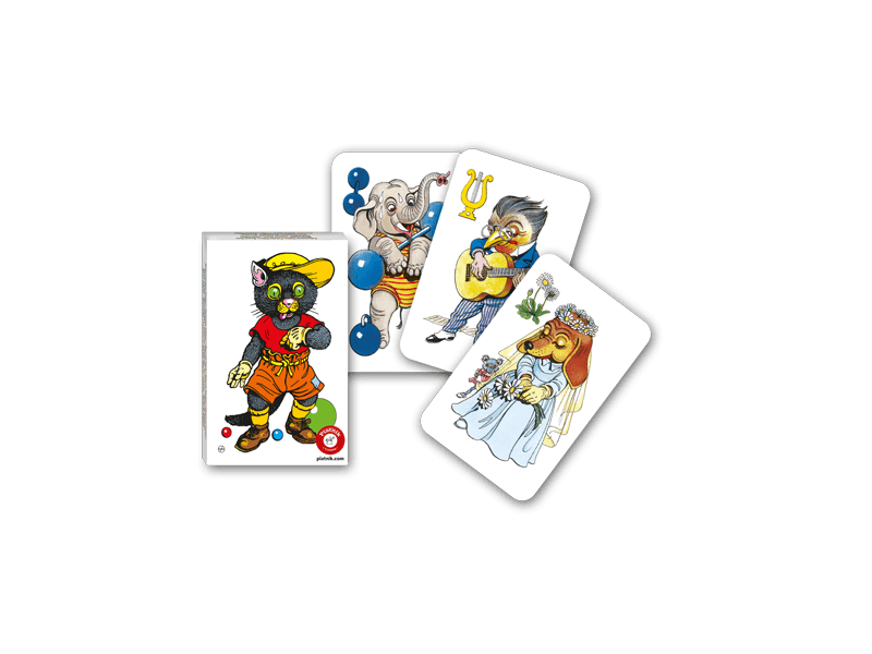 Piatnik Fekete Péter kártya, Állatok (427220)