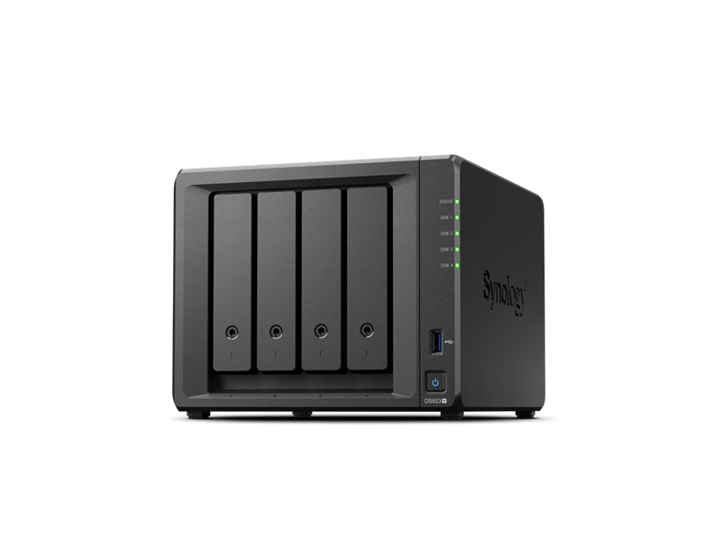 Synology DiskStation DS923+ 4 Fiókos NAS 4x4TB HDD-vel