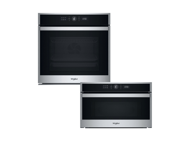 Whirlpool WOI4S8CM1SXA Beépíthető sütő + Whirlpool WMD44MX Beépíthető mikrohullámú sütő