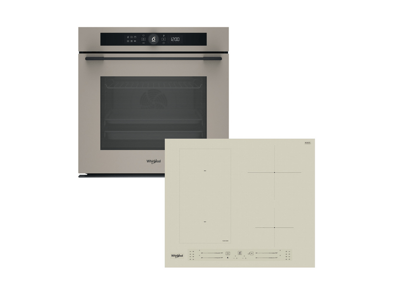 Whirlpool WOI5S8PM2SEA Beépíthető sütő + Whirlpool WL S2760 BF/S Beépíthető indukciós főzőlap