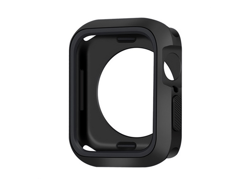 Gigapack Apple Watch Series 7/8/9 45mm Szilikon keret, fekete (GP-150999)