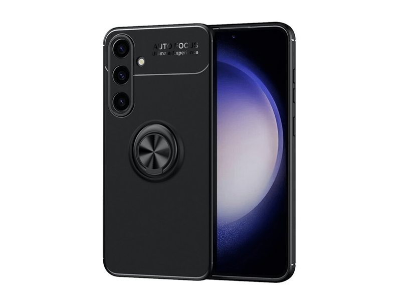 Gigapack Samsung Galaxy S24+ Szilikon telefonvédő tok, fekete (GP-151339)