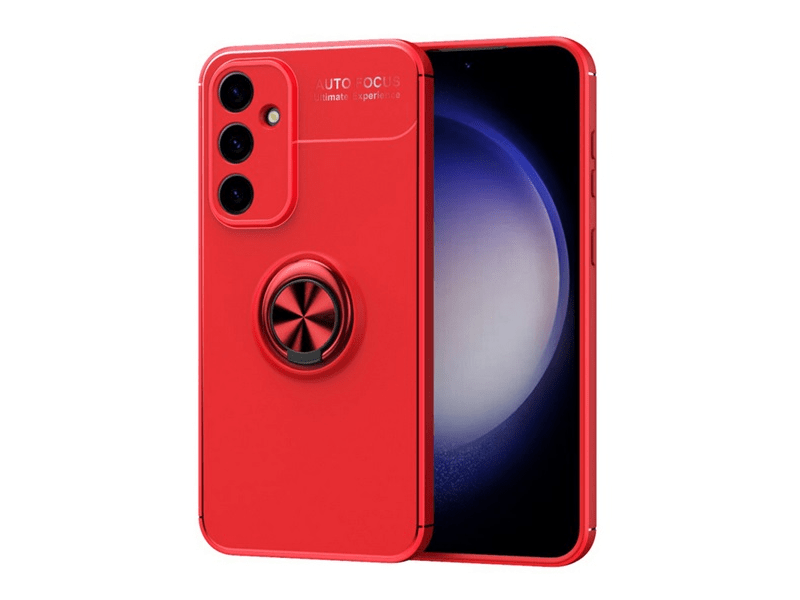 Gigapack Samsung S23 FE Mágneses szilikon tok, piros (GP-148381)