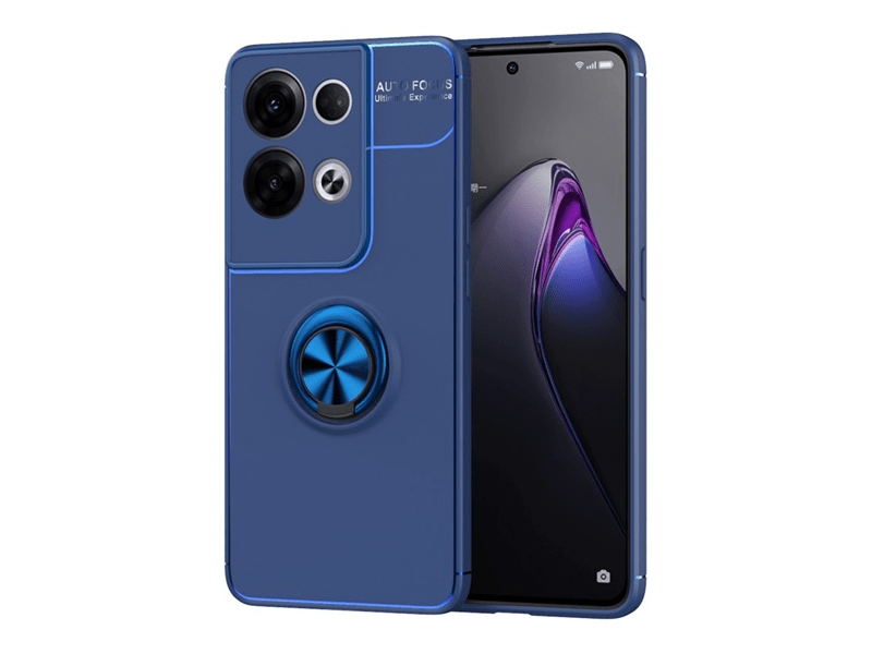 Gigapack Oppo Reno 8 Pro Szilikon telefonvédő tok, sötétkék (GP-137902)