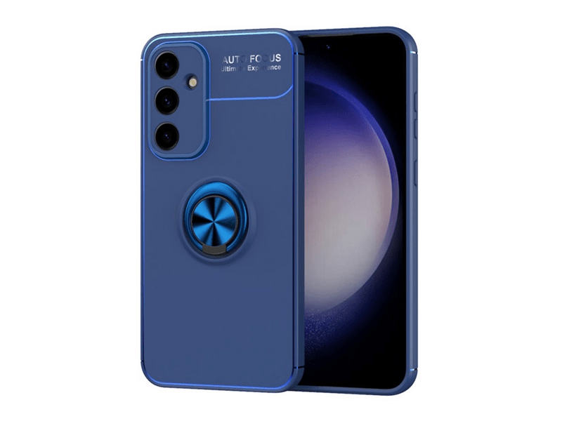 Gigapack Samsung S23 FE SMágneses szilikon tok, sötétkék (GP-148382)