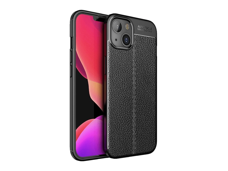 Gigapack Apple iPhone 13 Szilikon tok, fekete (GP-141339)