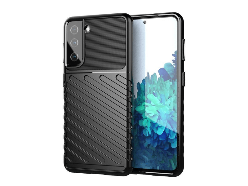Gigapack Samsung Galaxy S23 Szilikon telefonvédő tok, fekete (GP-134627)