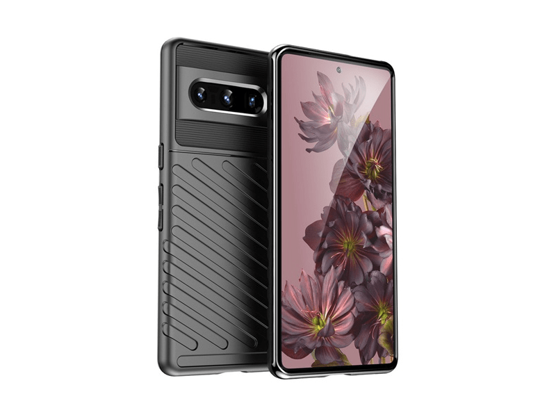 Gigapack Google Pixel 7 Pro Szilikon telefonvédő tok, fekete (GP-134805)
