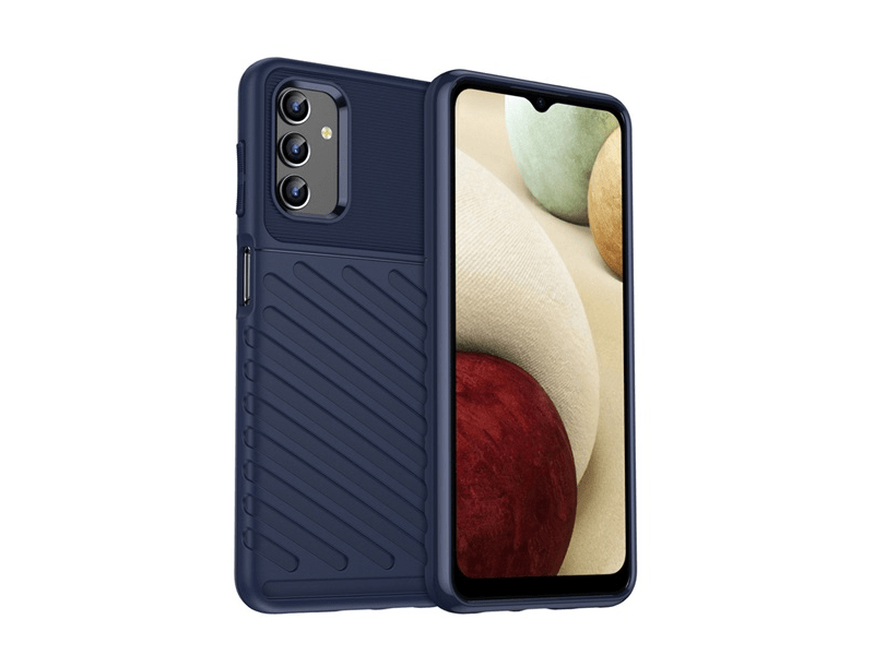 Gigapack Samsung Galaxy A04s Szilikon telefonvédő tok, sötétkék (GP-134817)