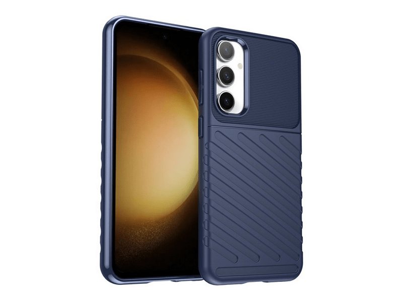 Gigapack Samsung S23 FE Szilikon tok, sötétkék (GP-148386)