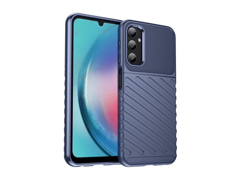 Gigapack Samsung Galaxy A25 Szilikon telefonvédő, sötétkék (GP-150552)