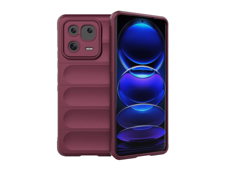 Gigapack Xiaomi 13 Pro Szilikon tok, bordó (GP-136745)