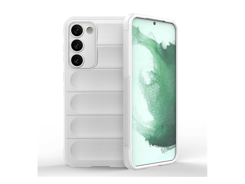 Gigapack Samsung Galaxy S23 Plus Szilikon tok, fehér (135697)