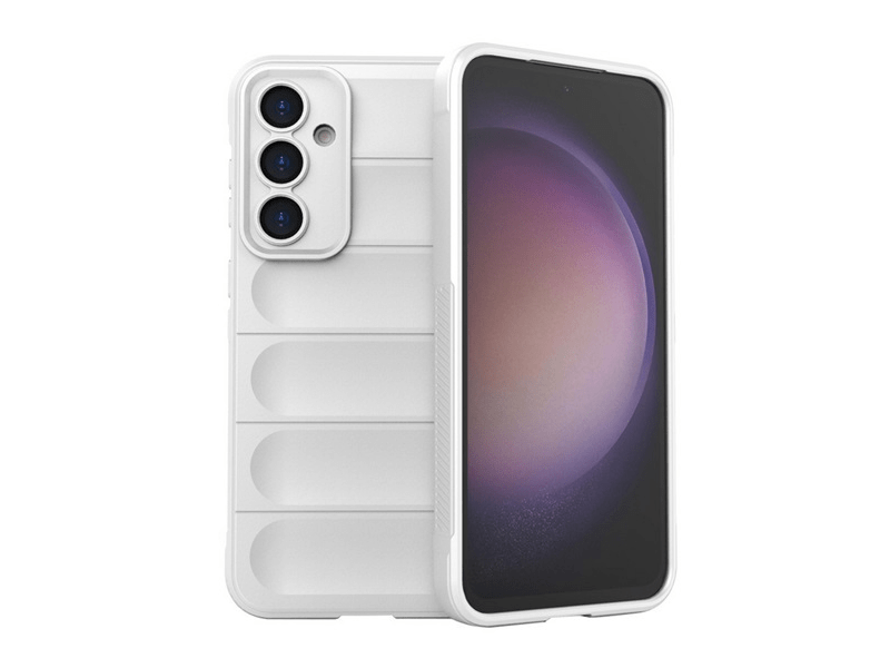 Gigapack Samsung S23 FE Szilikon tok, fehér (GP-148388)