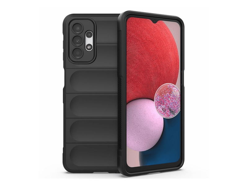 Gigapack Samsung Galaxy A13 4G Szilikon tok, fekete (134238)