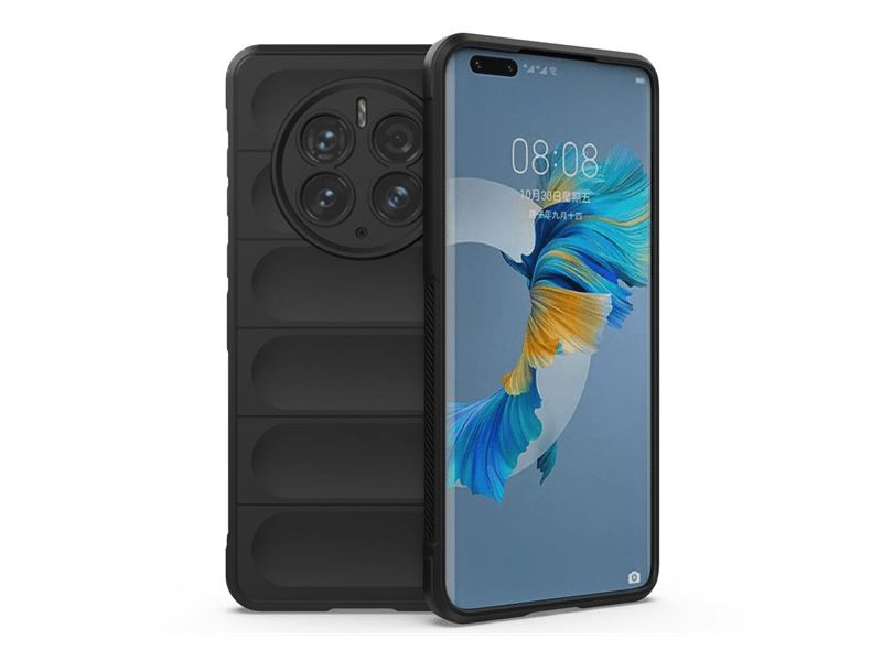 Gigapack Huawei Mate 50 Pro Szilikon tok, fekete (136776)