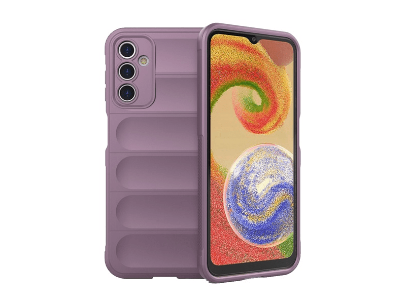 Gigapack Samsung Galaxy A14 4G/5G Szilikon tok, lila (GP-136780)