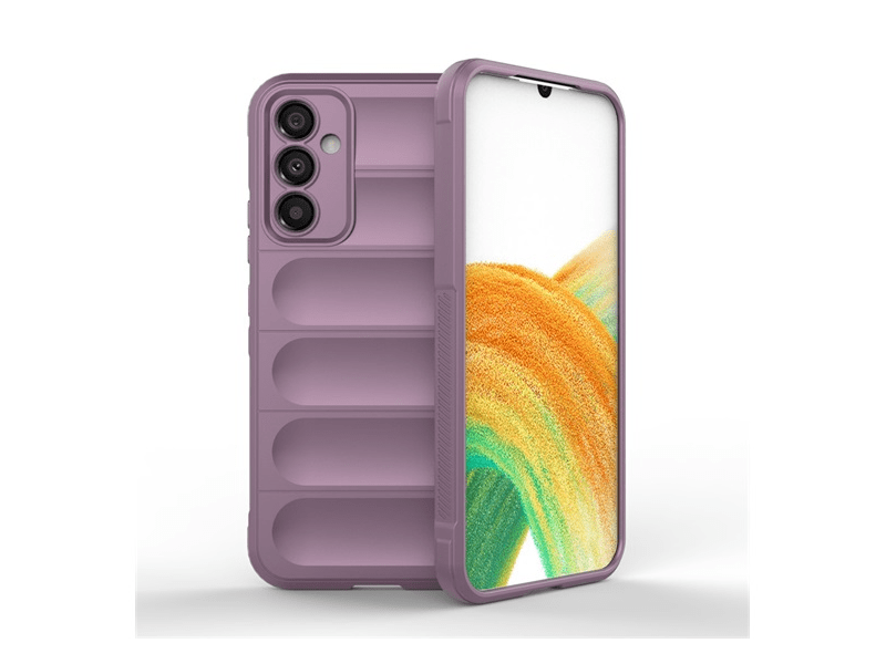 Gigapack Samsung Galaxy A34 5G Szilikon tok, lila (136783)