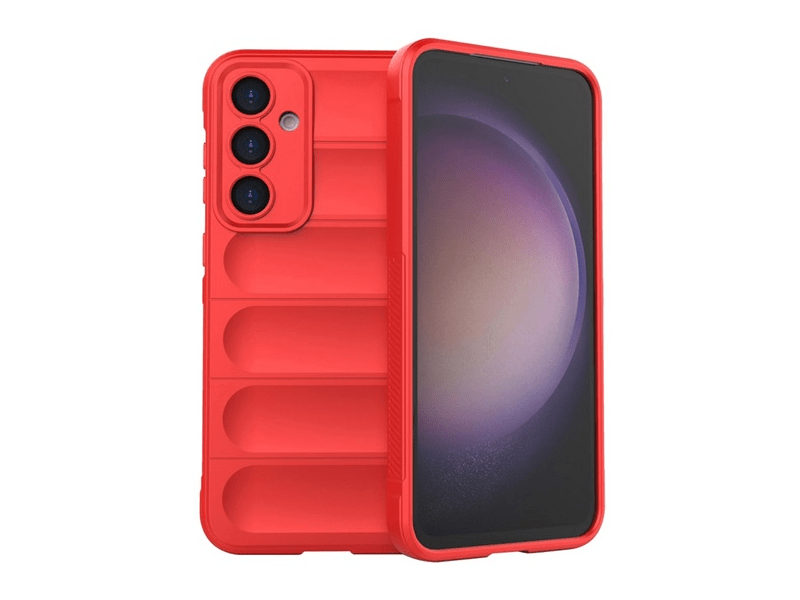 Gigapack Samsung S23 FE Szilikon tok, piros (GP-148391)