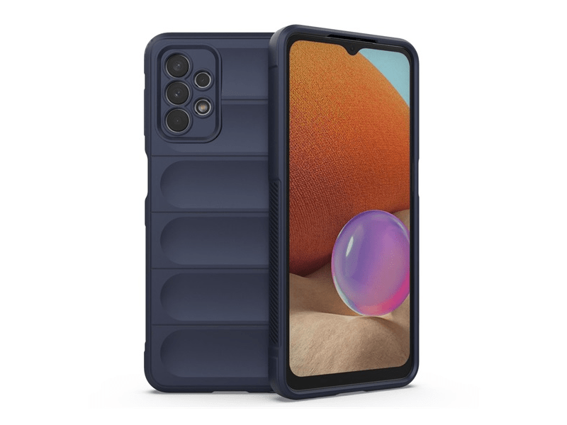 Gigapack Samsung Galaxy A32 5G Szilikon tok, sötétkék (134343)