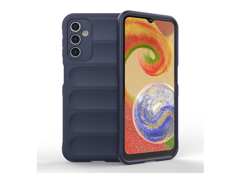 Gigapack Samsung Galaxy A14 Szilikon telefonvédő tok, sötétkék (GP-136112)