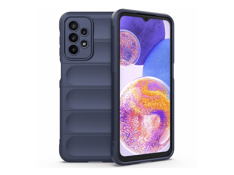Gigapack Samsung Galaxy A23 5G Szilikon telefonvédő tok, sötétkék (GP-138607)
