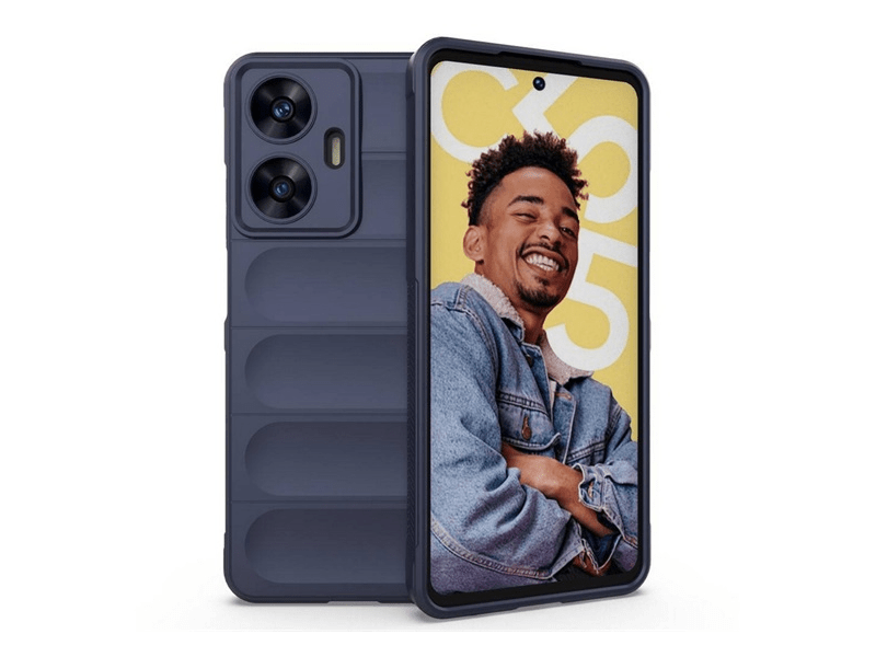 Gigapack Realme C55 Szilikon tok, kék (GP-141409)