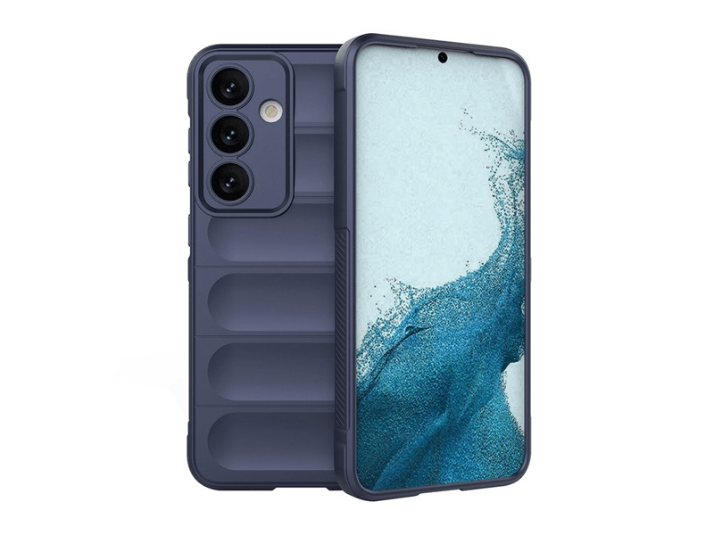 Gigapack Samsung Galaxy S24+ Szilikon telefonvédő tok, sötétkék (GP-151369)