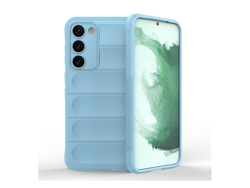 Gigapack Samsung  S23 Plus Szilikon tok, világoskék (GP-135705)
