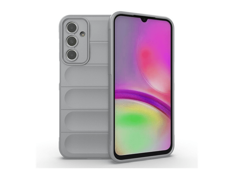Gigapack Samsung Galaxy A25 Szilikon telefonvédő tok, világosszürke (GP-150582)