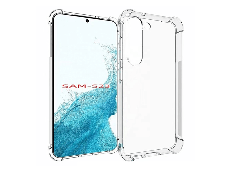 Gigapack Samsung Galaxy S23 Plus Szilikon tok, átlátszó (134827)