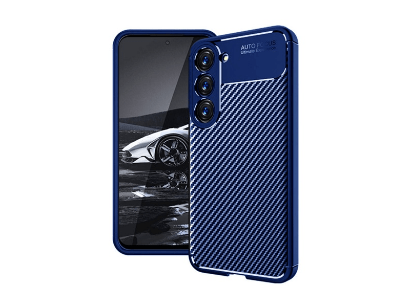 Gigapack Samsung Galaxy S23 Plus Szilikon tok, sötétkék (134834)