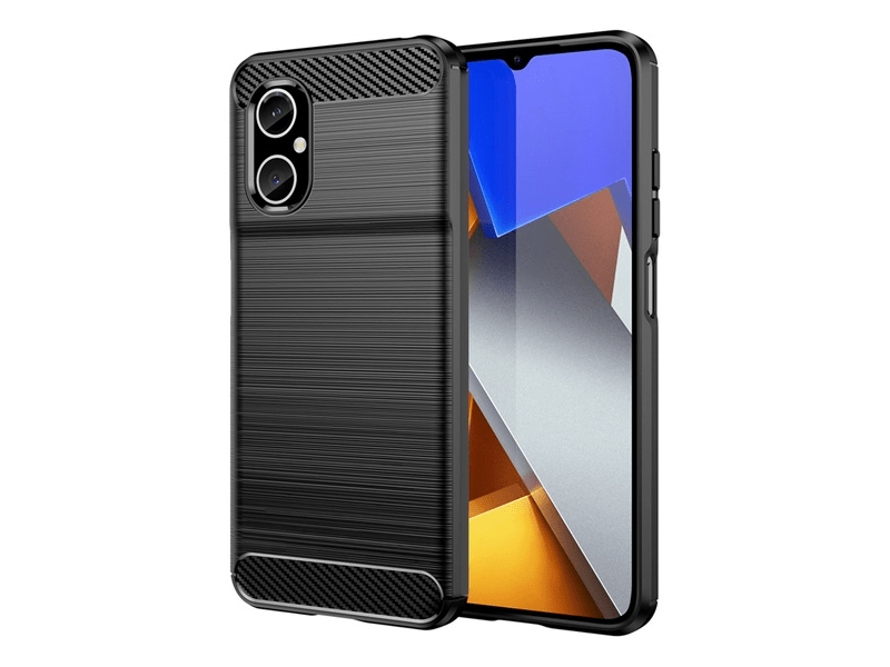 Gigapack Xiaomi Redmi 10 5G Szilikon tok, fekete (134841)