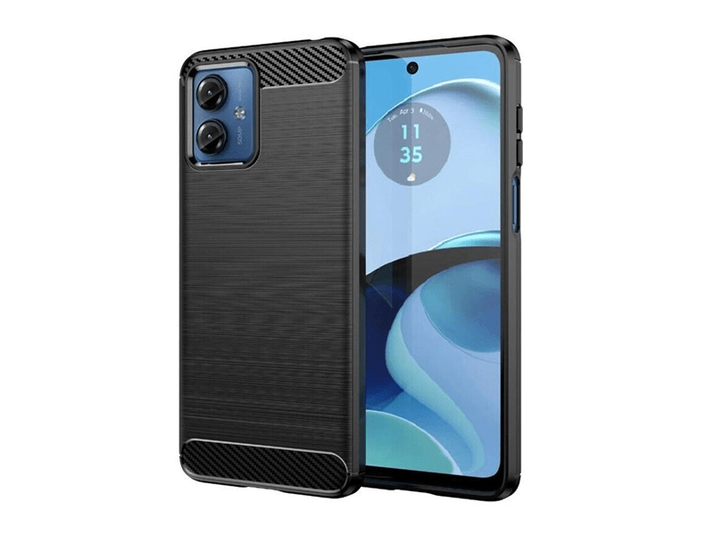 Gigapack Motorola Moto G54 Szilikon telefonvédő tok, fekete (GP-149088)