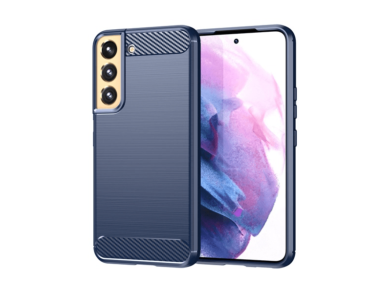 Gigapack Samsung Galaxy S23+ Szilikon telefonvédő tok, sötétkék (GP-134637)