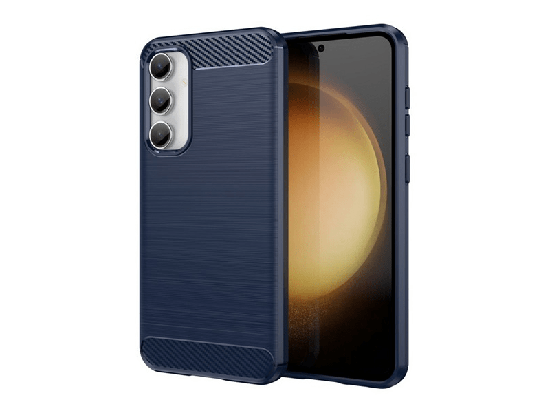 Gigapack Samsung Galaxy S23 FE Szilikon tok, sötétkék (148402)