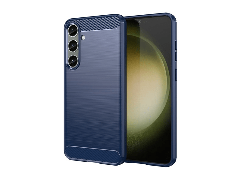 Gigapack Samsung Galaxy S24 Plus Szilikon telefonvédő tok, sötétkék (GP-151389)