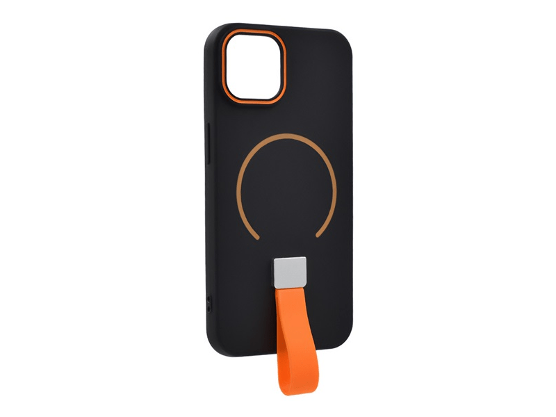 Gigapack Apple iPhone 15 Szilikon tok, fekete (GP-177458)