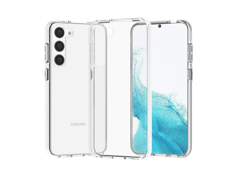 Szilikon telefonvédő (ultravékony) ÁTLÁTSZÓ