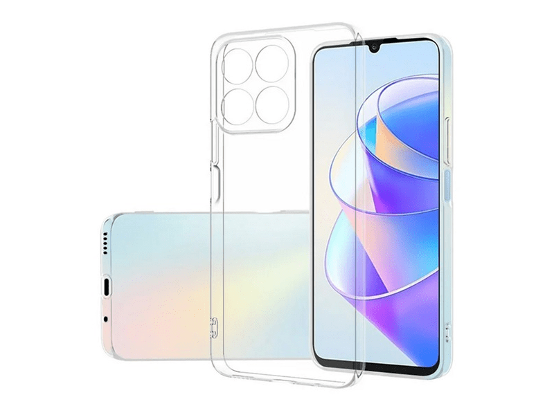 Gigapack Honor X8b Szilikon tok, átlátszó (154071)
