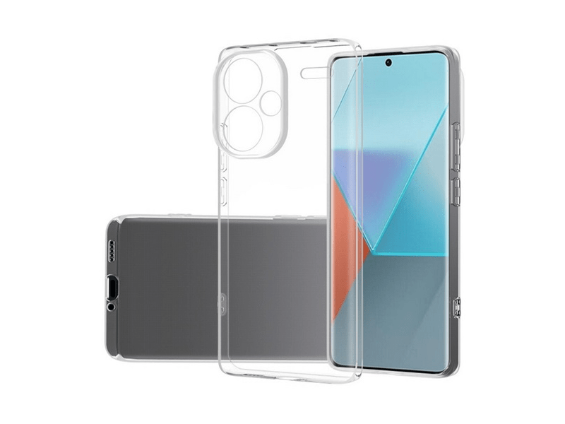Gigapack Xiaomi Redmi Note 13 Pro Plus 5G silikonska maskica, prozirna (152317)