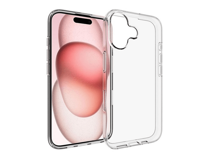 Gigapack iPhone 17 Szilikon tok, átlátszó (GP-173601)