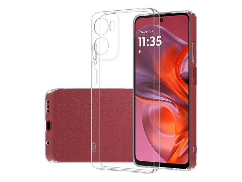 Gigapack Motorola Moto G06/G06 Power Szilikon tok, átlátszó (GP-176263)