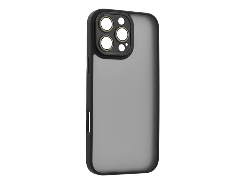 Gigapack iPhone 16 Pro Max Szilikon telefonvédő tok, fekete (GP-160104)