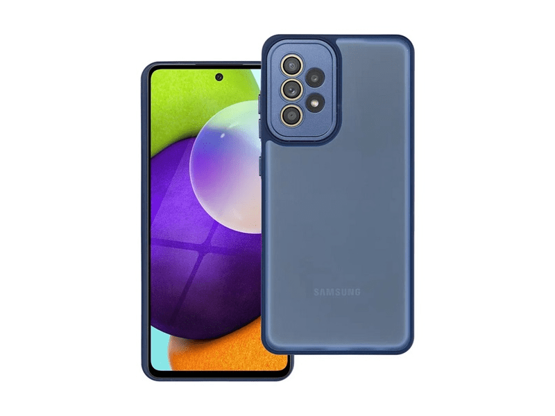 Gigapack Samsung Galaxy A52/A52s Szilikon tok, sötétkék (153470)