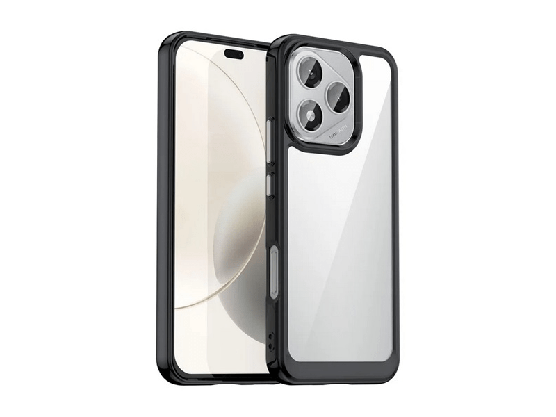 Gigapack Honor 400 Lite Szilikon tok, fekete/átlátszó (GP-170326)