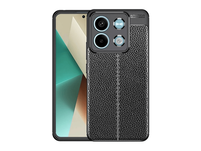 Gigapack Xiaomi Redmi Note 13 5G Szilikon tok, fekete (154855)